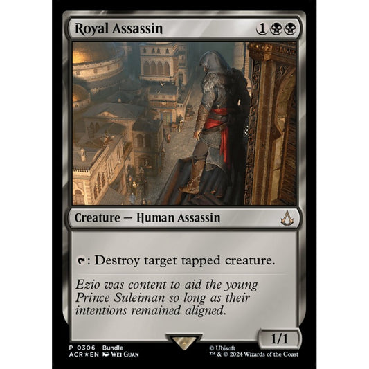 Royal Assassin rare 306 Magic the Gathering Assassin's Creed