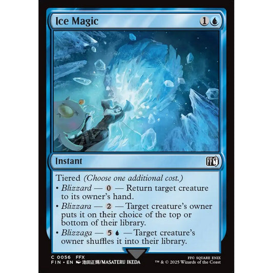 Ice Magic common 56 Magic the Gathering Final Fantasy
