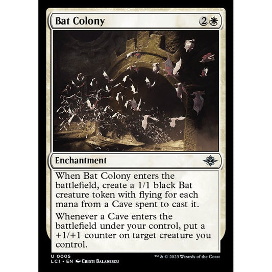 Bat Colony uncommon 5 Magic the Gathering The Lost Caverns of Ixalan