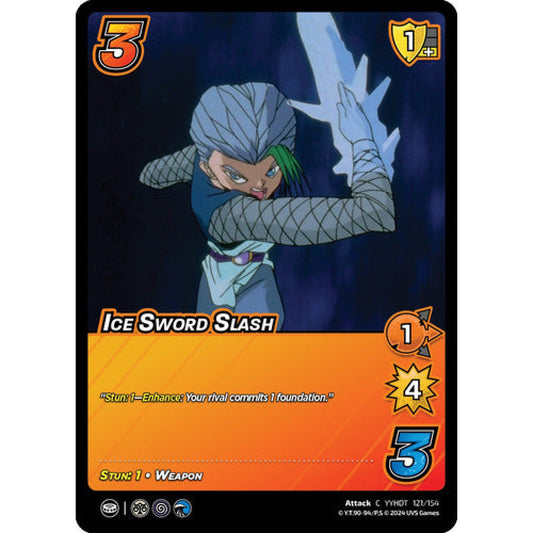Ice Sword Slash, 121/154, C, UniVersus, Yu Yu Hakusho: Dark Tournament