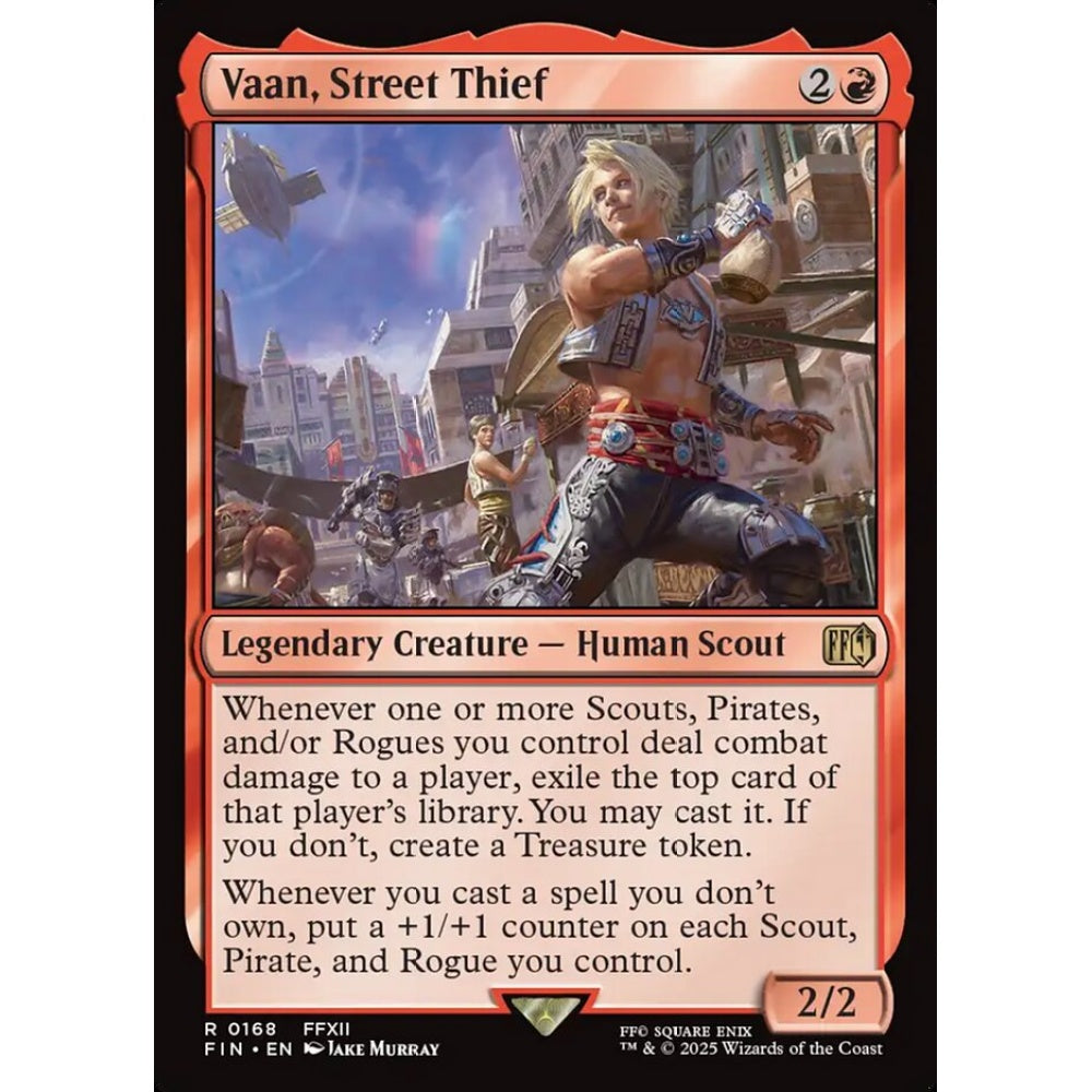 Vaan, Street Thief rare 168 Magic the Gathering Final Fantasy