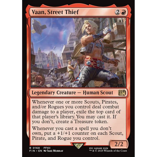 Vaan, Street Thief rare 168 Magic the Gathering Final Fantasy