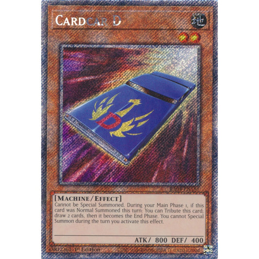 Cardcar D RA04-EN181 QCR Quarter Century Secret Rare Yu-Gi-Oh Quarter Century Stampede in Art
