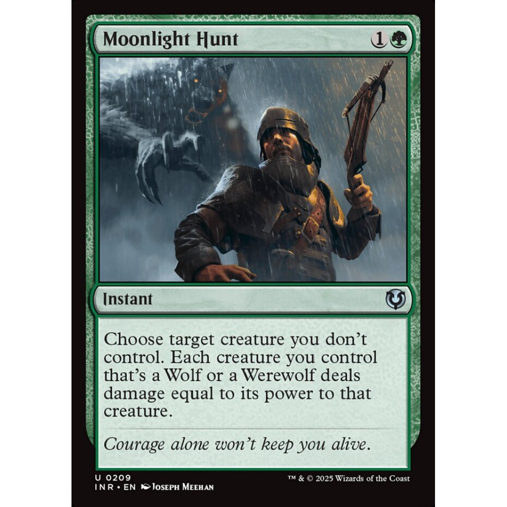 Moonlight Hunt, 209, uncommon, Magic: The Gathering, Innistrad Remastered