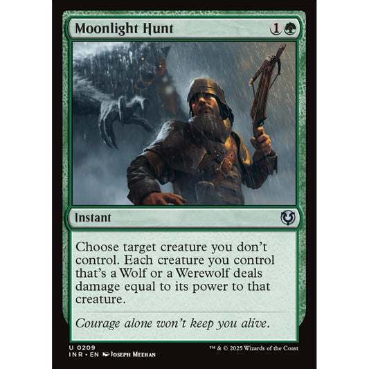 Moonlight Hunt, 209, uncommon, Magic: The Gathering, Innistrad Remastered