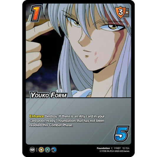 Youko Form, 72/154, C, UniVersus, Yu Yu Hakusho: Dark Tournament