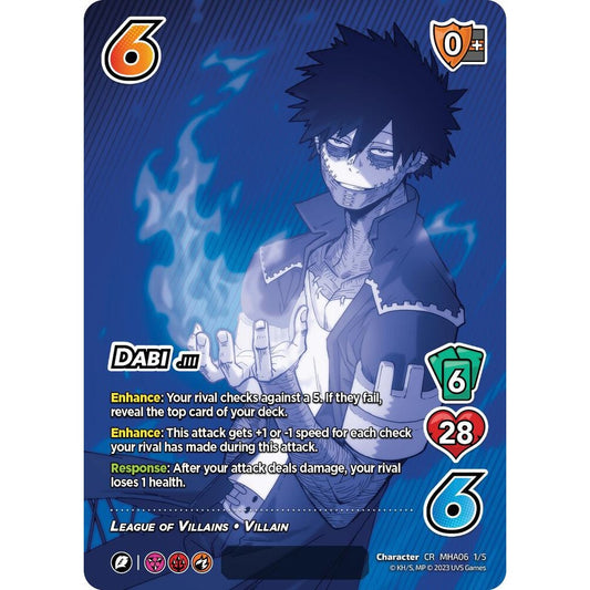 Dabi, 1/5, MHA06, Universus, MHA06 Jet Burn, nan