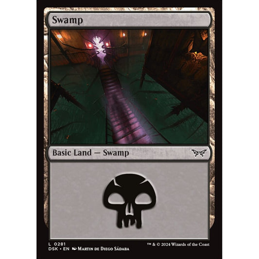 Swamp, 281, common, Magic: The Gathering, Duskmourn: House of Horror
