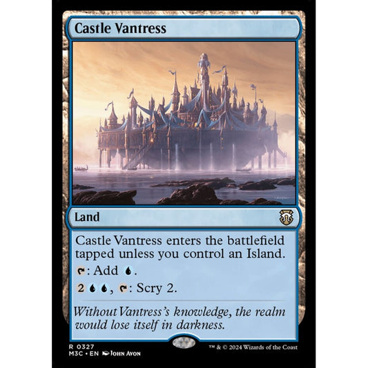 Castle Vantress, 327, rare, Magic: The Gathering, Modern Horizons 3