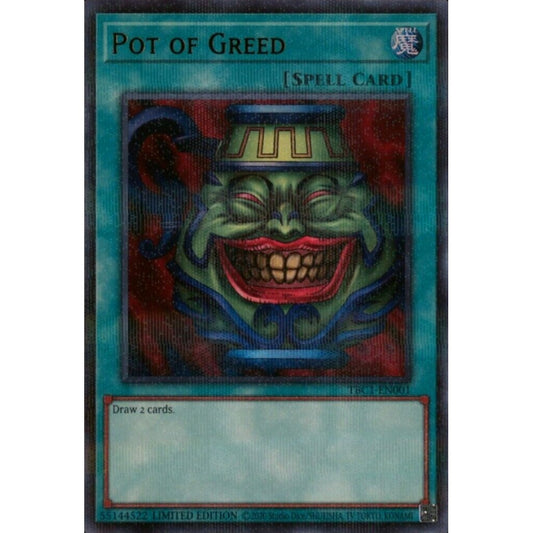 Pot of Greed MP25-EN050 Starlight Starlight Rare Yu-Gi-Oh 2025 Mega-Pack Tin in Art