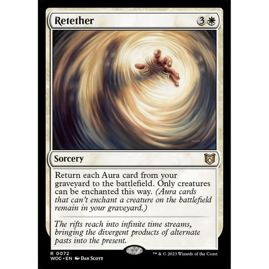 Retether, rare, 72, Magic the Gathering, Wilds of Eldraine Commander