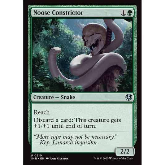 Noose Constrictor, 210, uncommon, Magic: The Gathering, Innistrad Remastered