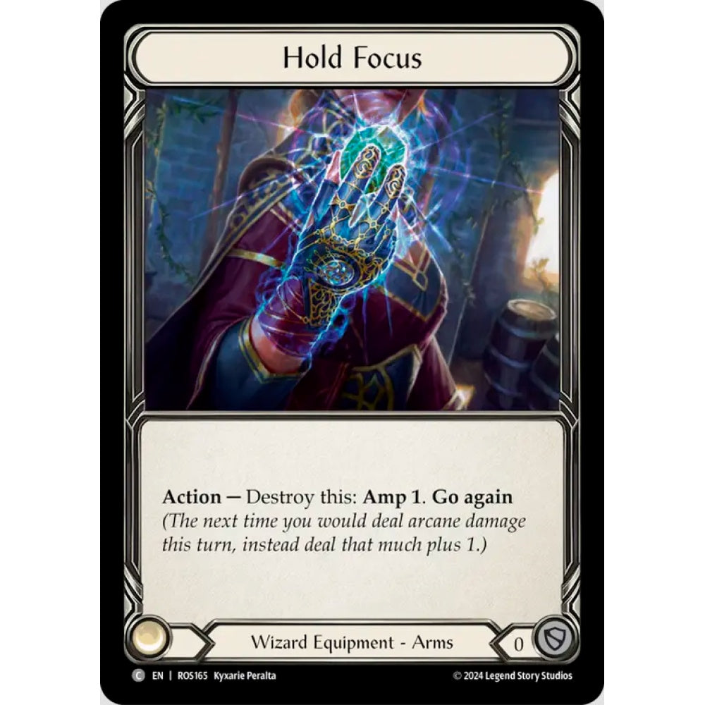 Hold Focus, ROS165, Common, Flesh and Blood, Rosetta