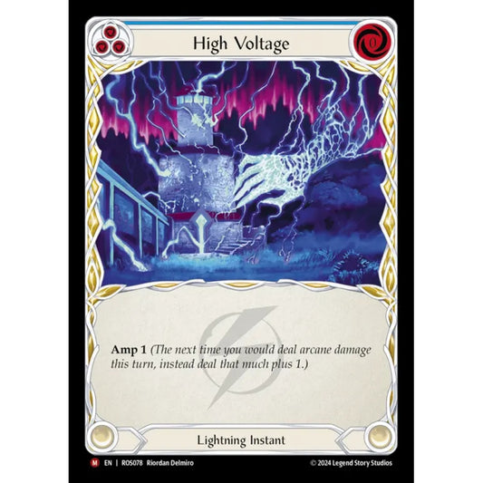 High Voltage ROS078 Majestic Flesh & Blood Trading Card Game Rosetta in Regular Art