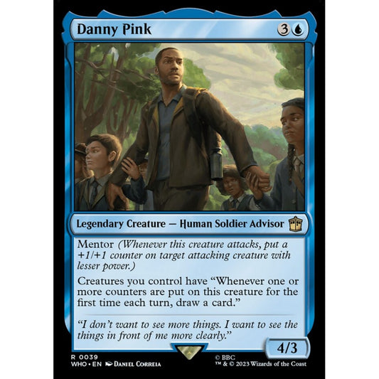 Danny Pink rare 39 Magic the Gathering Doctor Who