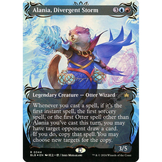 Alania, Divergent Storm, 344, rare, Magic: The Gathering, Bloomburrow