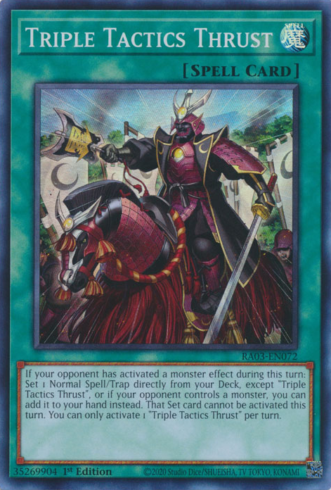 Triple Tactics Thrust PHHY-EN069 Secret Secret Rare Yu-Gi-Oh Photon Hypernova in Art