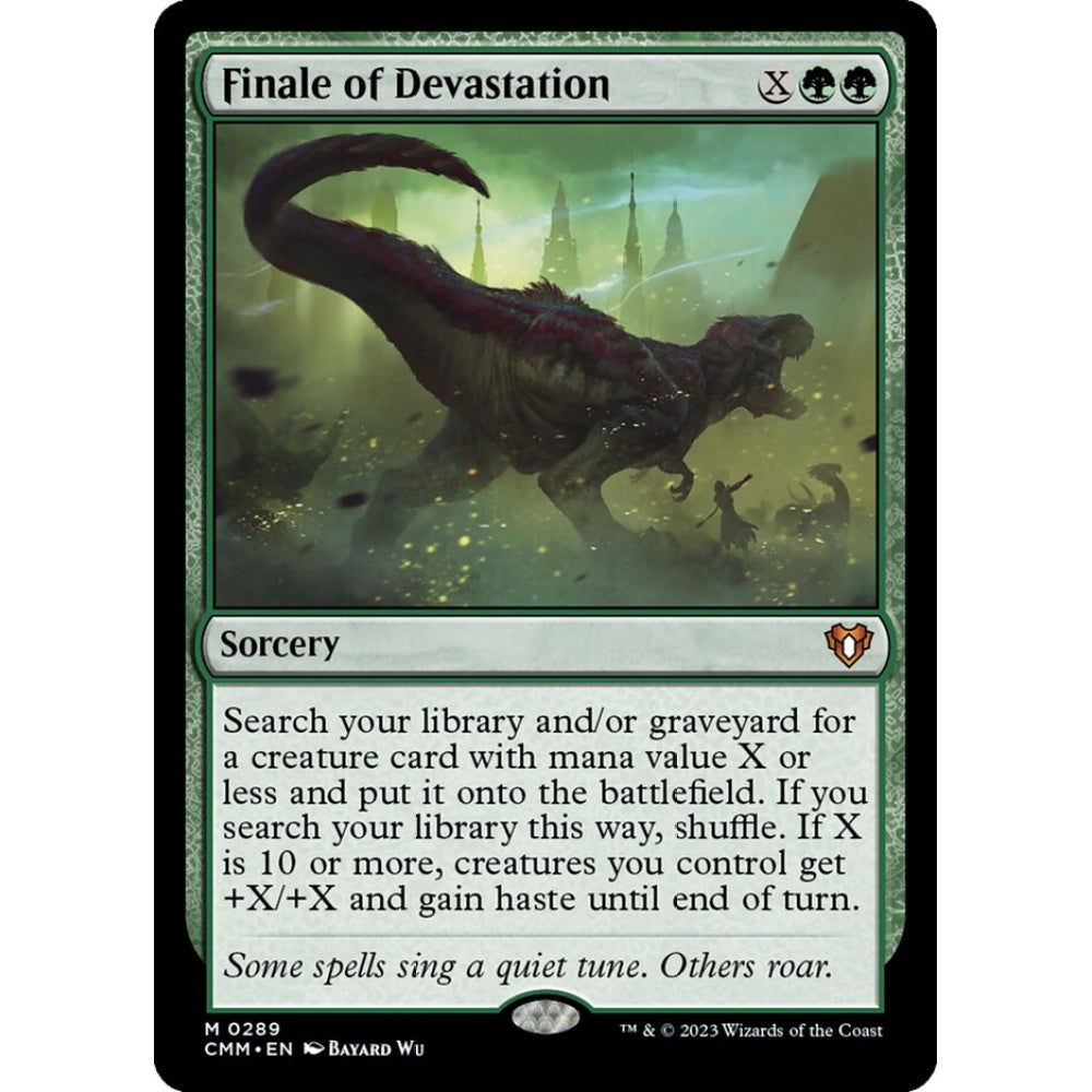 Finale of Devastation mythic 289 Magic the Gathering Commander Masters