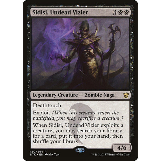 Sidisi, Undead Vizier rare 120 Magic the Gathering Dragons of Tarkir Japanese