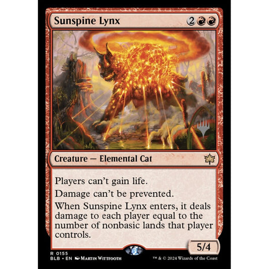 Sunspine Lynx (R 155p PBLB Foil)