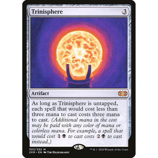 Trinisphere mythic 303 Magic the Gathering Double Masters