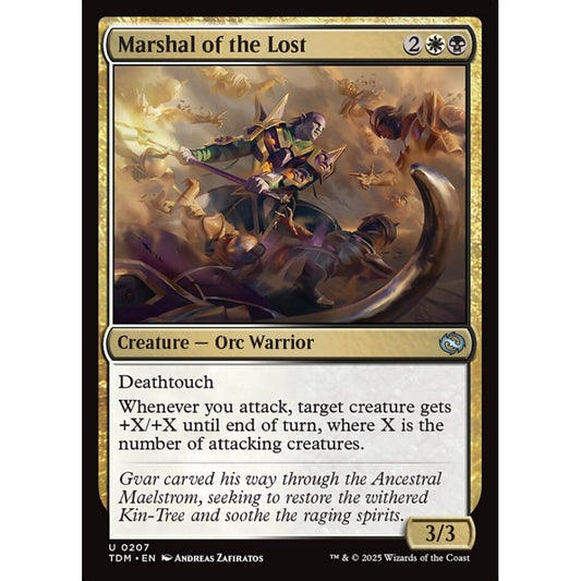 Marshal of the Lost uncommon 207 Magic the Gathering Tarkir: Dragonstorm