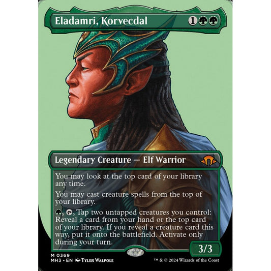 Eladamri, Korvecdal, 369, mythic, Magic: The Gathering, Modern Horizons 3