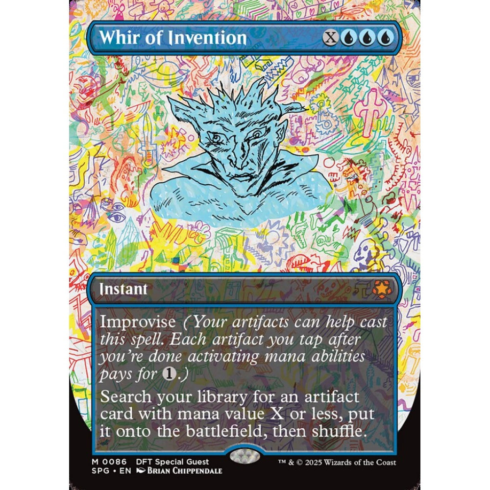 Whir of Invention mythic 86 Magic the Gathering Special Guests