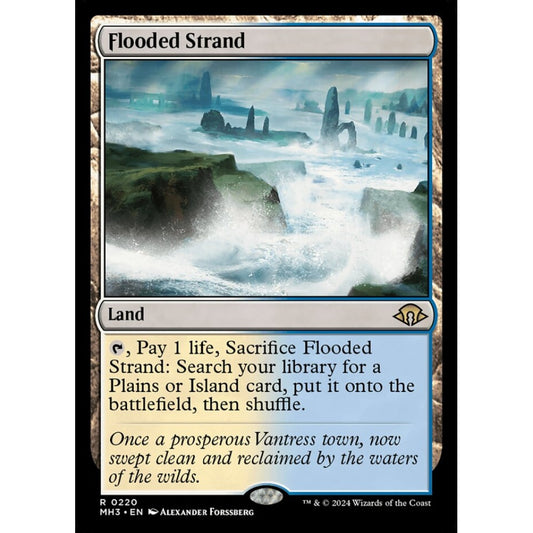 Flooded Strand, 220, rare, Magic: The Gathering, Modern Horizons 3