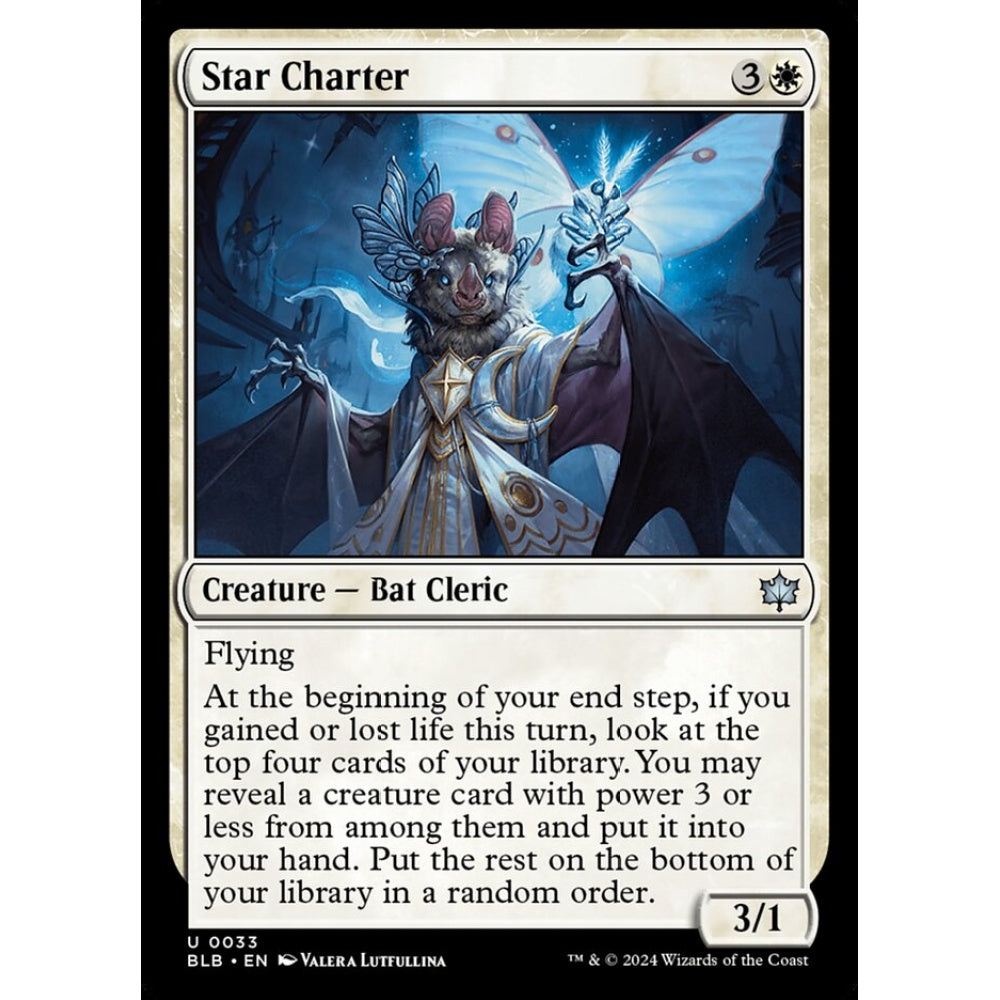 Star Charter, 33, uncommon, Magic: The Gathering, Bloomburrow
