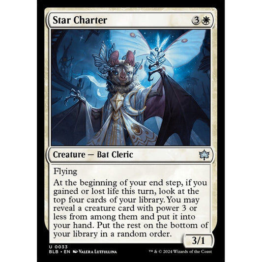 Star Charter, 33, uncommon, Magic: The Gathering, Bloomburrow