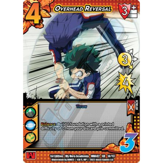Overhead Reversal, 14/117, XR, UniVersus, MHA02 Crimson Rampage