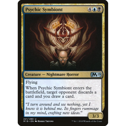 Psychic Symbiont uncommon 221 Magic the Gathering Core Set 2019