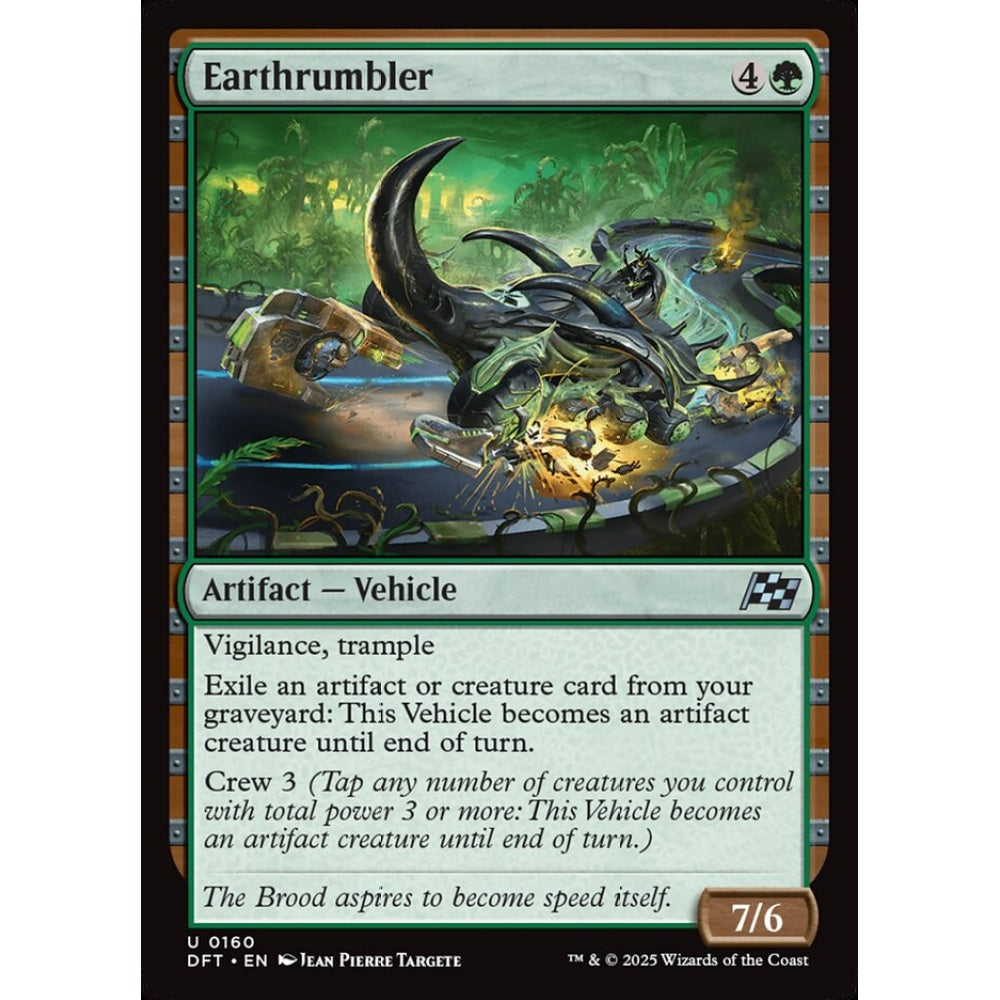 Earthrumbler, 160, uncommon, Magic: The Gathering, Aetherdrift