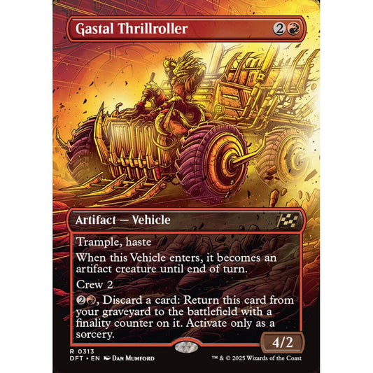 Gastal Thrillroller, 313, rare, Magic: The Gathering, Aetherdrift