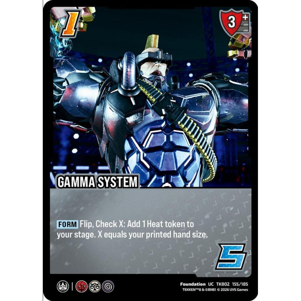 Gamma System 155/185 TK802 Universus Tekken 8 Foundation UC