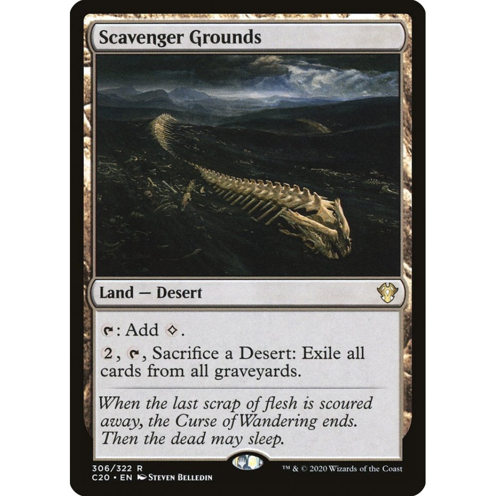 Scavenger Grounds rare 306 Magic the Gathering Commander 2020