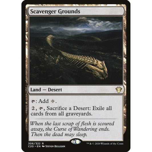 Scavenger Grounds rare 306 Magic the Gathering Commander 2020