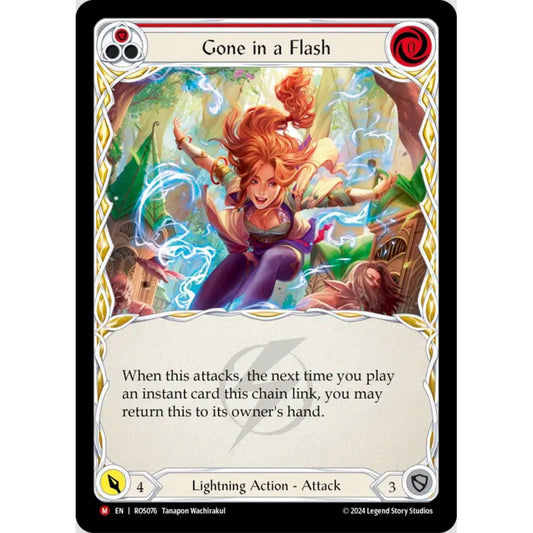 Gone in a Flash, ROS076, Majestic, Flesh and Blood, Rosetta