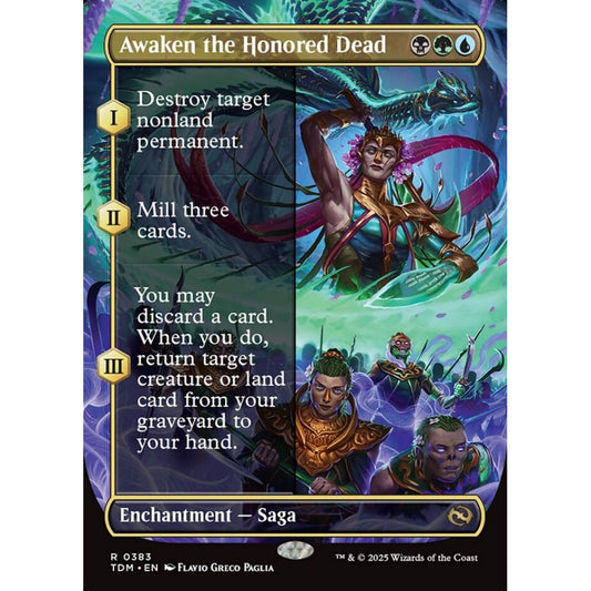 Awaken the Honored Dead rare 383 Magic the Gathering Tarkir: Dragonstorm