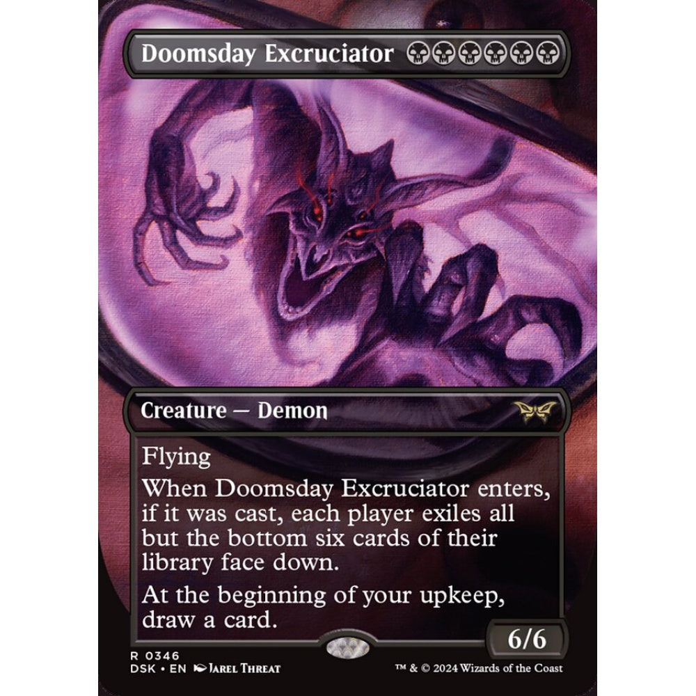 Doomsday Excruciator, 346, rare, Magic: The Gathering, Duskmourn: House of Horror
