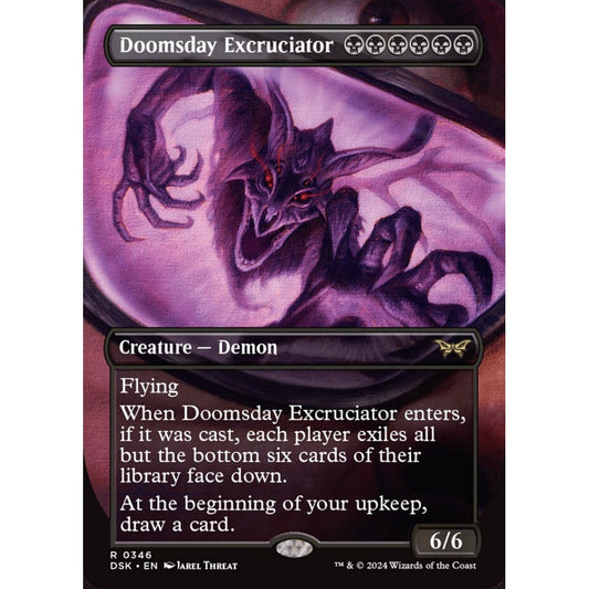 Doomsday Excruciator, 346, rare, Magic: The Gathering, Duskmourn: House of Horror
