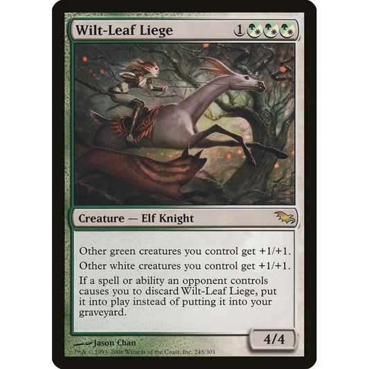 Wilt-Leaf Liege rare 245 Magic the Gathering Shadowmoor