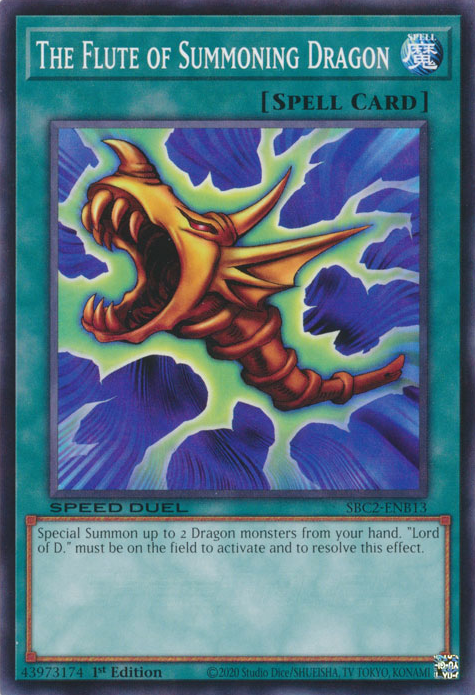 The Flute of Summoning Dragon RA03-EN087 Platinum Platinum Secret Rare Yu-Gi-Oh Quarter Century Bonanza in Art