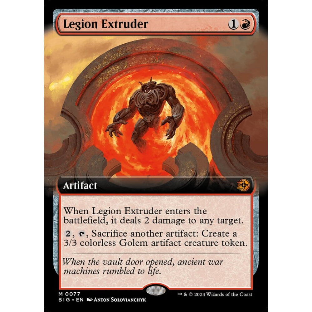Legion Extruder, 77, mythic, Magic: The Gathering, Outlaws of Thunder Junction