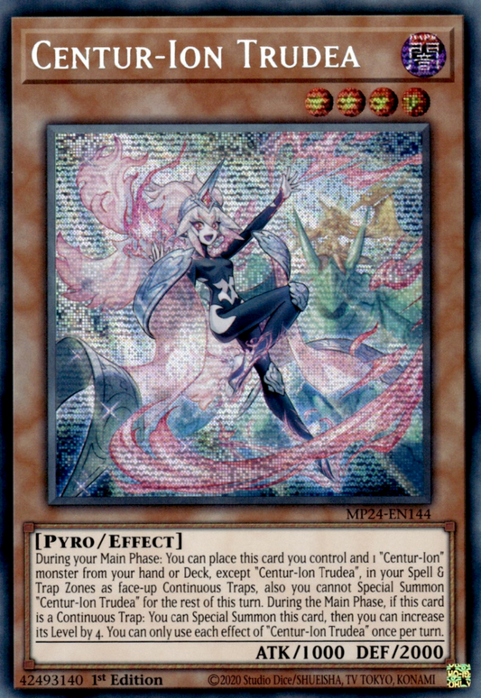 Centur-Ion Trudea VASM-EN017 Ultra Ultra Rare Yu-Gi-Oh Valiant Smashers in Art