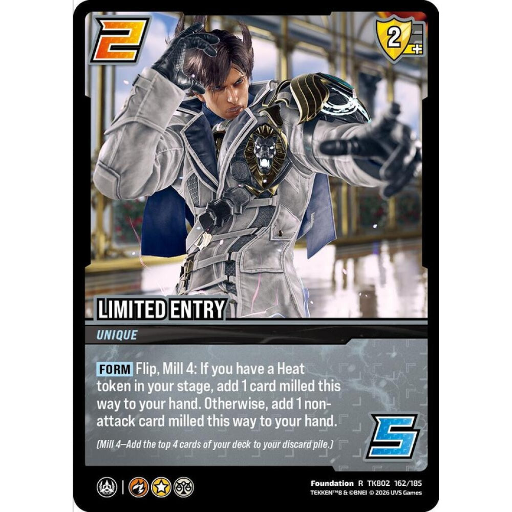 Limited Entry 162/185 TK802 Universus Tekken 8 Foundation R