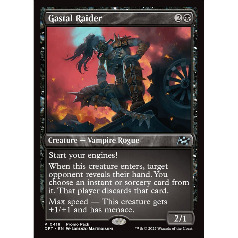 Gastal Raider, 418, uncommon, Magic: The Gathering, Aetherdrift