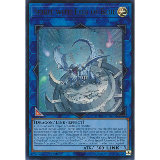 Spirit with Eyes of Blue MP25-EN049 Starlight Starlight Rare Yu-Gi-Oh 2025 Mega-Pack Tin in Art