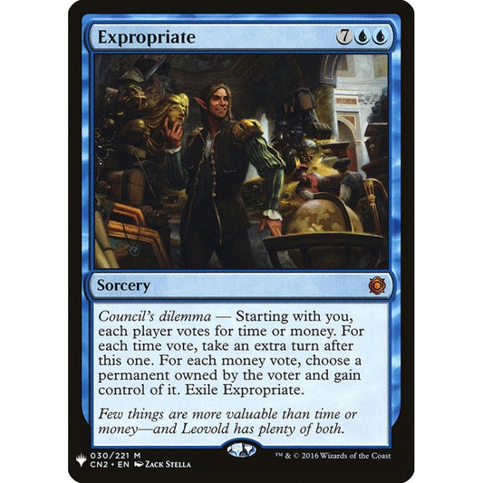 Expropriate mythic CN2-30 Magic the Gathering The List